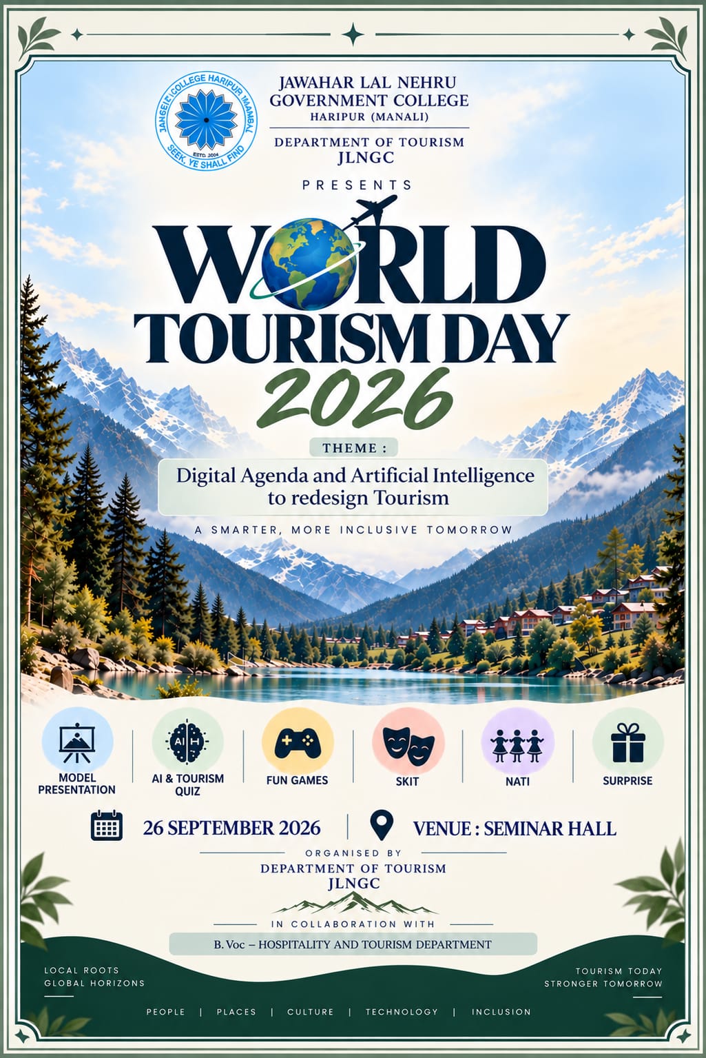 World Tourism Day Celebration 2026